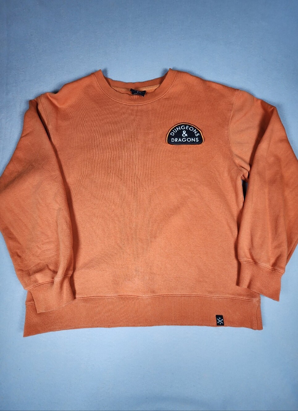 Men's D&D DUNGEON&DRAGONS Crewneck Sweater - ORANGE